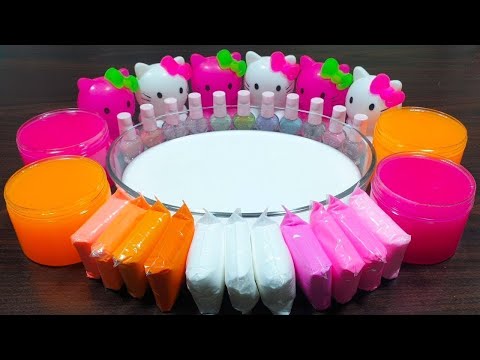 COLORING CLAY ! Mixing all my store-bought slime ! Satisfying Alex slime videos !!!