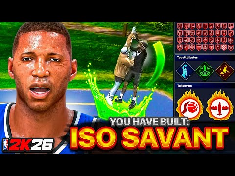 *NEW GAME-BREAKING 6'8 ISO SAVANT BUILD! BEST DRIBBLE MOVES AND JUMPSHOT!