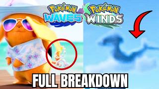 Pokémon Winds & Waves Trailer Hidden Details & Breakdown