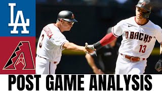 Dodgers vs. Diamondbacks: Post Game Analysis (12-6); GROWING PAINS!!