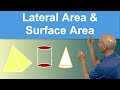 Geometry: Lateral and Surface Areas