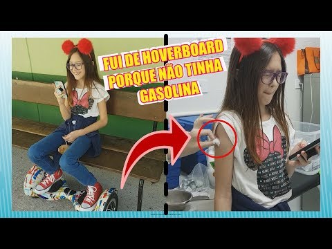 FUI TOMAR VACINA DE HOVERBOARD E OLHA NO QUE DEU #1