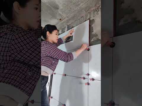 Tile installation P8612#shorts
