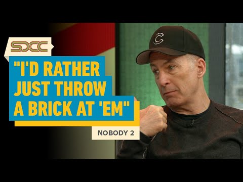 Why Bob Odenkirk Prefers Just Throwing Bricks in Nobody 2 | SDCC 2025