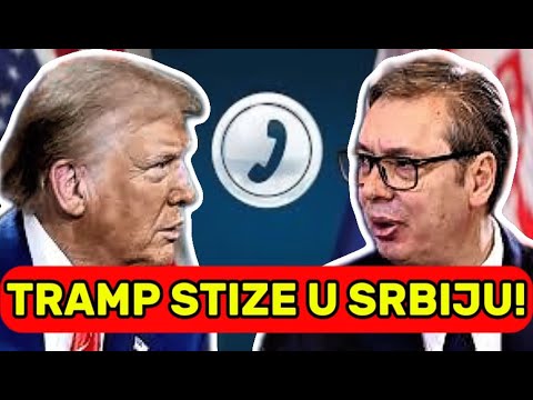 UDARNA VEST! - VUCIC UPRAVO OBAVIO RAZGOVOR SA TRAMPOM!: Uskoro dolazim u Srbiju!