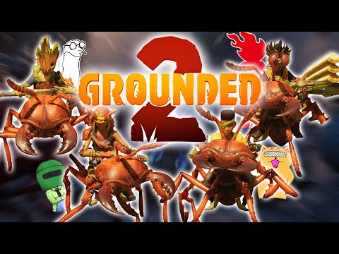 ついに虫に乗れるようになった4人！！！【Grounded2 #2】