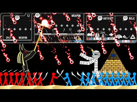 1v1 Stickman Fight : Egyptian Mythology - Marble & Ragdoll battle