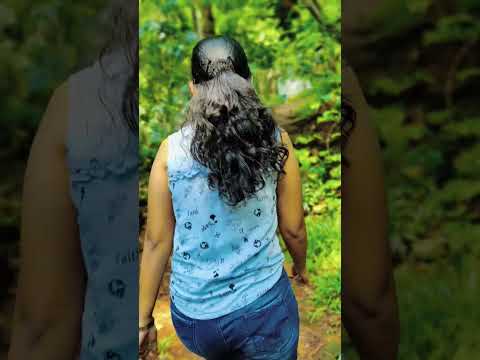 Thommankuth water fall.. old one#waterfall #couple #love #journey #1million