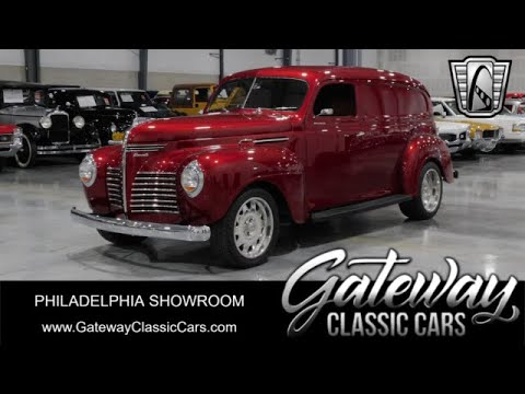 1940 Plymouth Sedan Delivery #1786-PHY Gateway Classic Cars of Philadelphia