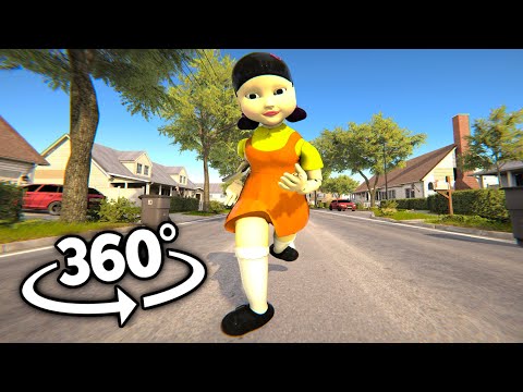 VR 360° Squid Game Doll HUNTS YOU!