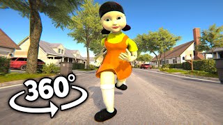 VR 360° Squid Game Doll HUNTS YOU!