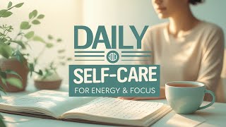 Daily Self-Care Routine for Maximum Productivity & Energy | Daily Self-Care Rituals