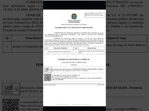 #TRF2 RJ AJAJ - NOMEAÇÃO NEGROS#