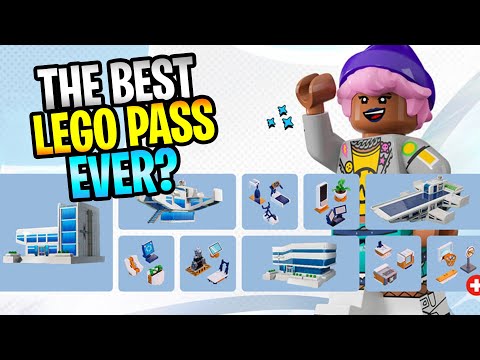 The Best Lego Pass Ever? New Supernova Academy Lego Pass Buildings And Decor Showcase
