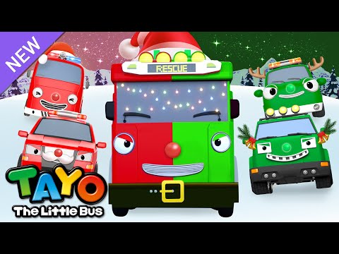 Santa Claus & Rescue Team | Christmas Songs and More | Carols for Kids | Tayo the Little Bus