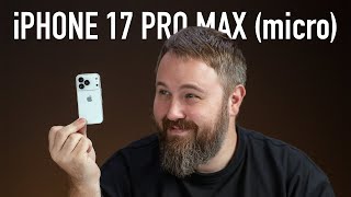 Купил iPhone 17 Pro Max (micro)