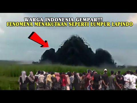 WARGA HEBOH!! MUNCUL FENOMENA SEMBURAN LUMPUR MENGERIKAN GEMPARKAN WARGA NTT!! FENOMENA ALAM