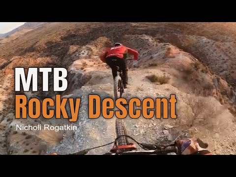 Pro MTB Nicholi Rogatkin in Utah Rocky Descent