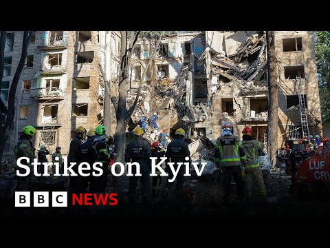 YouTube video thumbnail: Seven Killed in Kyiv After Russian Aerial Attack