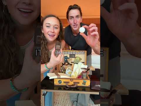 30 seconds of my sister and I losing our minds over a box of chocolates #shorts