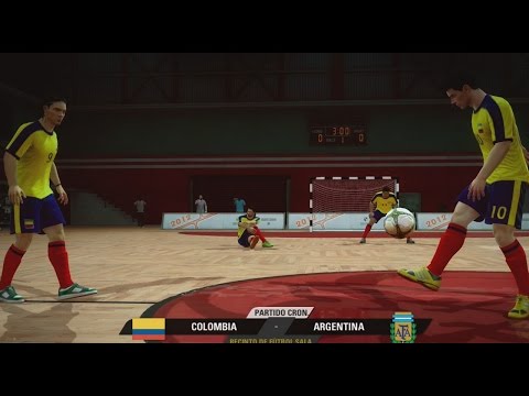Fifa Street Gameplay Xbox 360 - Colombia Vs Argentina, el sorprendente GOL de Falcao