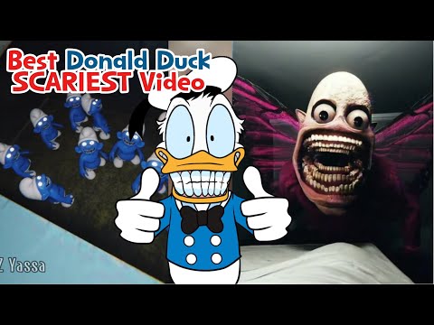Donald Duck Reacts To SCARIEST Video Part 4 (DO NOT BE SCARED CHALLENGE) #animation