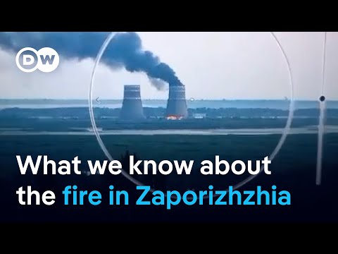 Ukraine and Russia trade blame for fire at Zaporizhzhia nuclear power plant | DW News | DW News