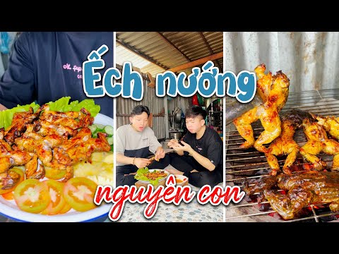 Ếch Đồng Thì Phải Nướng Nguyên Con Để Da Mới Hấp Dẫn || BỉnhTV