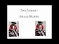 Economic Mechanisms and Trade Concepts