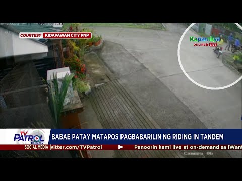 Babae patay matapos pagbabarilin ng riding-in-tandem | TV Patrol