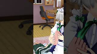 The Touhou Project Konpaku Youmu tickling