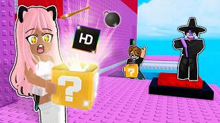 TROLLING People Using LUCKY BLOCKS in Roblox TROLL TOWER!😱