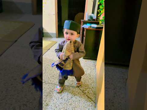 Chote bhai bhi namaz parne jae ga😍 #shorts #shortvideo #youtubeshorts #shaheerjutt