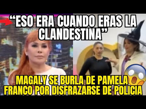 MAGALY SE BURLA DE PAMELA FRANCO LE PASA FACTURA A PAMELA FRANCO POR SU PASADO