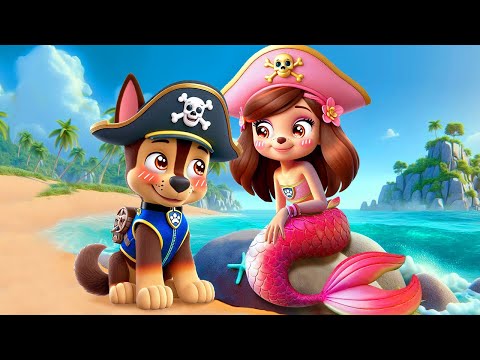 Paw Patrol Ultimate Rescue | CHASE Fall In Love With MERMAID SKYE ?! | Happy Love Story | Rainbow 3