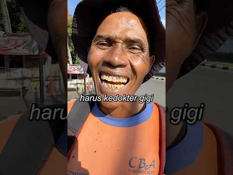 GIGI BAPAK INI TERNYATA BANYAK..😱