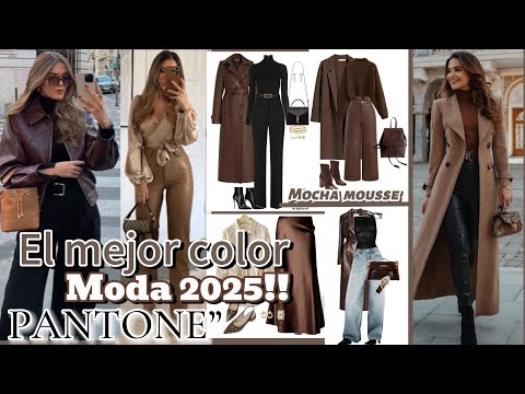 EL COLOR 2025 PANTONE” Moda y tendencias mujer | EL MEJOR COLOR DE MODA