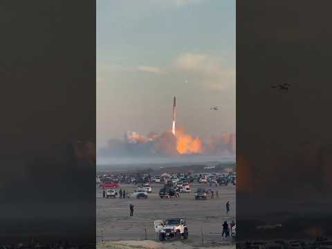 🔥The Elon Musk Starship Launch was AMAZING! #texas