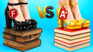 ALUMNA MALA vs. ALUMNA BUENA! ¡Drama y Desastres por el Crush Escolar! 😱