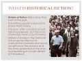 Understanding Historical Fiction Elements