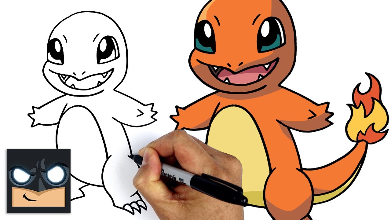 How To Draw Pokemon - Charmander