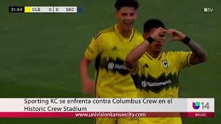 Sporting KC cae 4-0 contra Columbus Crew