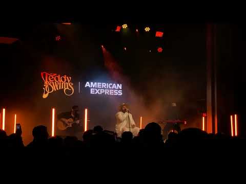 Teddy Swims performs "She Loves the Rain" at Webster Hall