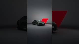 Beyond the shape? Pure performance. The new Audi RS 5 Saloon. Not for the faint hearted.