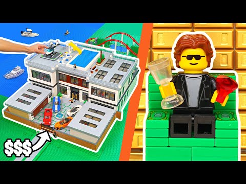 I built a DREAM HOUSE in LEGO...