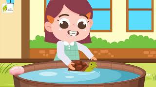 Tiny Turtle Tim | Nursery Rhyme for Kids | Fun Animated Song