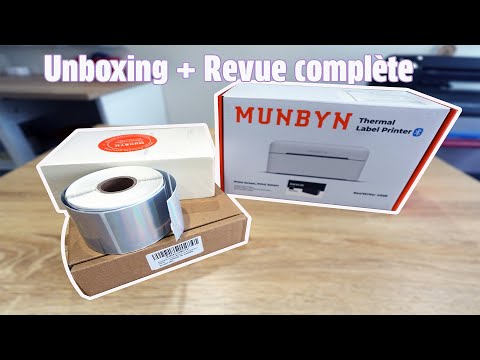 Boost ton activité avec cette imprimante thermique sans encre 🚀 ! Découvre la Munbyn 402B
