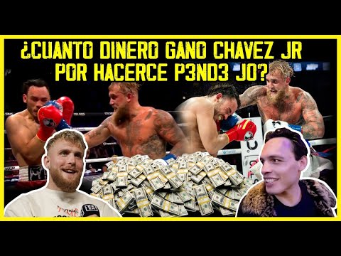 CUANTO DINERO GANARON CHAVEZ JR. Y JAKE PAUL POR ASQUEROSA PELEA