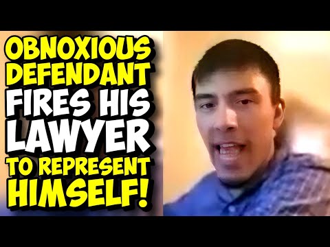 Obnoxious Defendant Goes HEAD TO HEAD With No-Nonsense Judge!!! Pro Se FAIL!!!