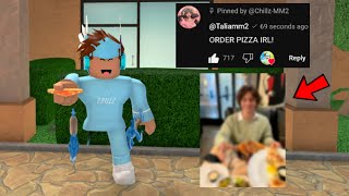 Letting MM2 YouTubers Control Me For 24 HOURS...